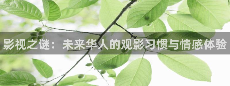 青苹果影视剧大全：影视之谜：未来华人的观影习惯与情感体验