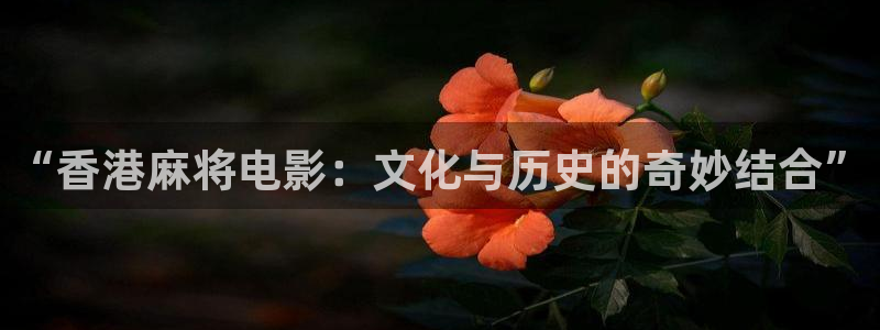 青苹果影院 电视剧：“香港麻将电影：文化与历史的奇妙结合”