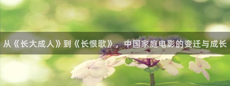青苹果成人影院：从《长大成人》到《长恨歌》，中国家庭电影的变迁与成长